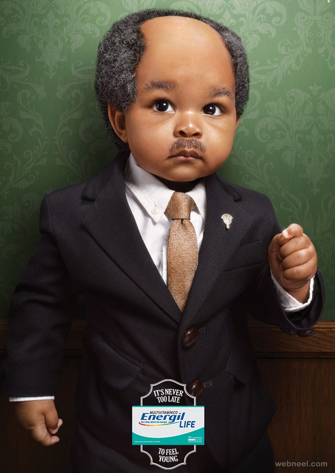 Content image for advertising an idea